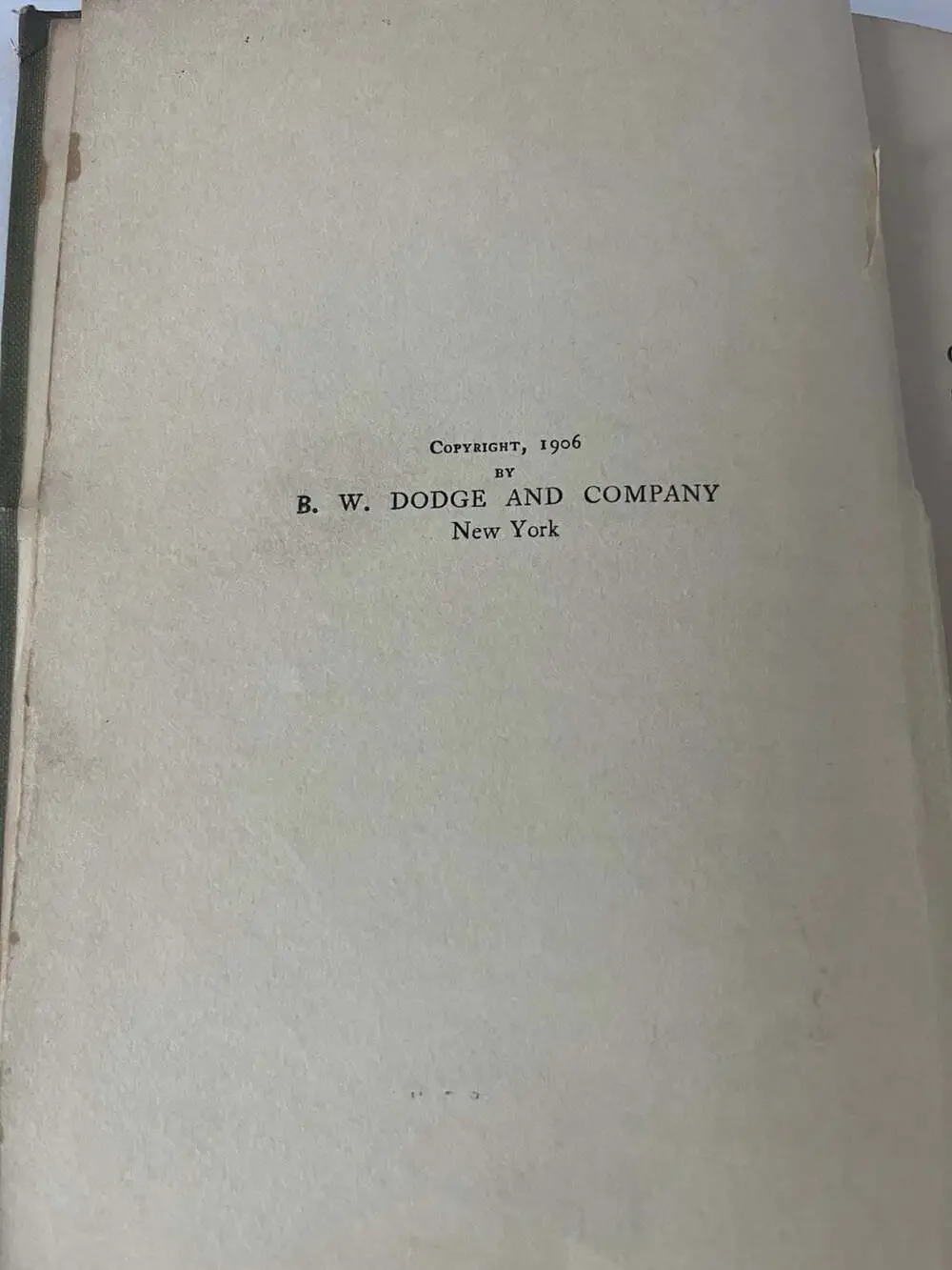 Patricia at the Inn by J.C. Snaith, 1906 First Edition Hardcover